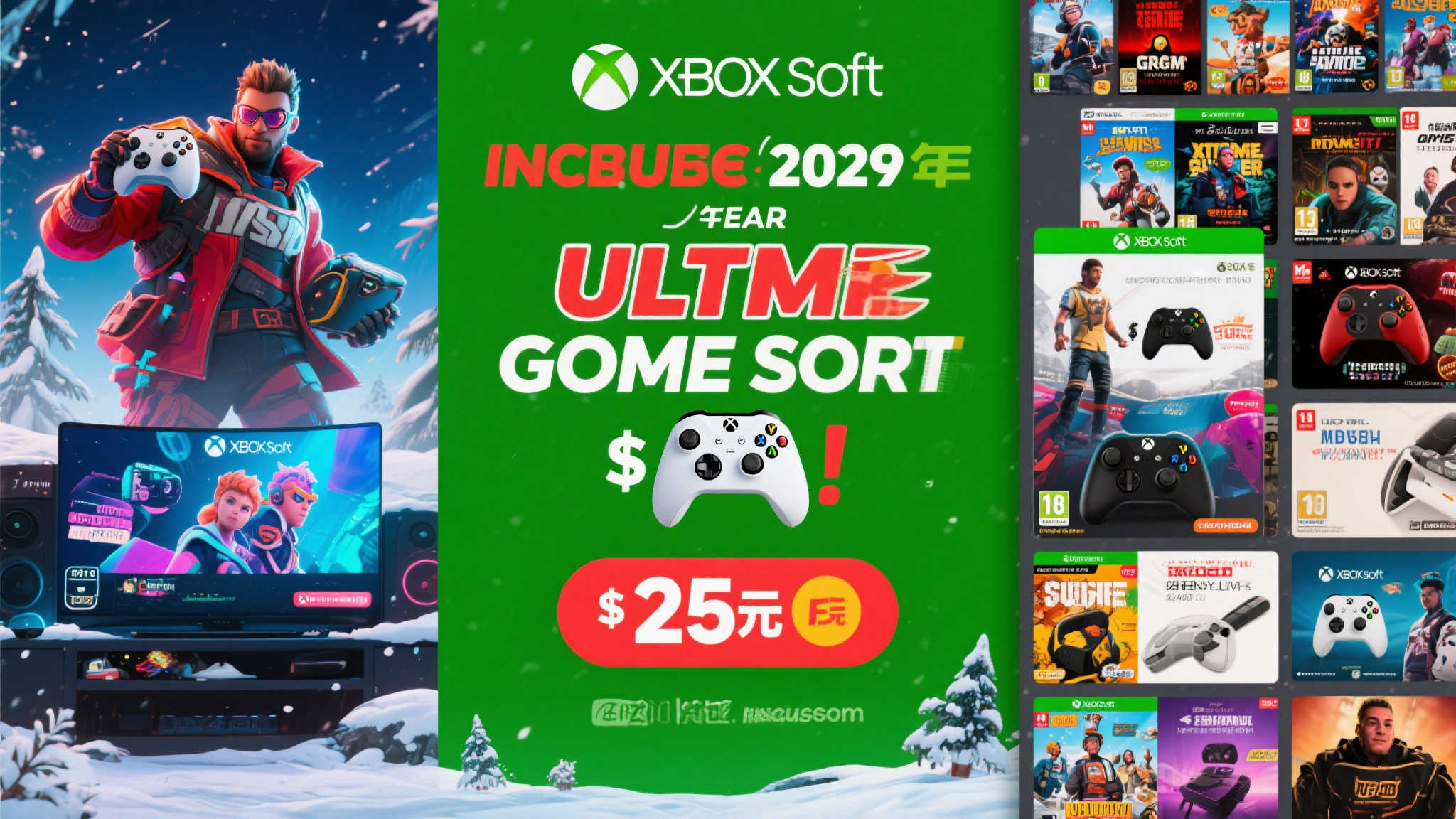 微软Xbox终极游戏特卖开启!折扣低至2折,限时抢购2025精选大作 微软Xbox终极游戏特卖开启!折扣低至2折,限时抢购2025精选大作